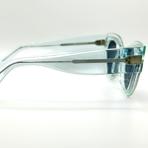 NEW CELINE CL40008I 86V Crystal Powder Blue/Blue Sunglasses 48mm - Picture 5 of 9